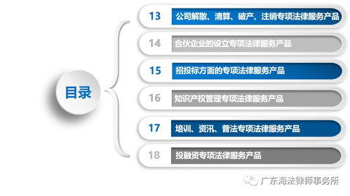 廣東海法律師事務(wù)所企業(yè)法律服務(wù)產(chǎn)品——信息咨詢(xún)服務(wù)